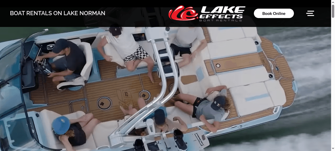 Lake Effects Boat Rentals - Boat Rentals in Mooresville NC on Lake Norman