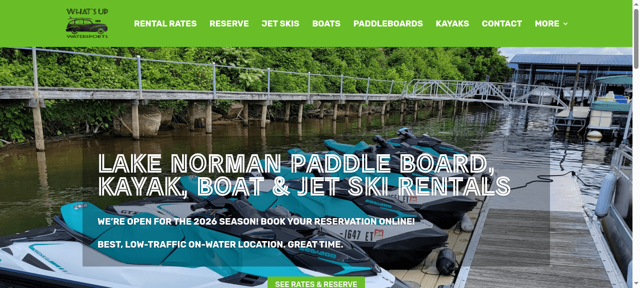 What's Up Lake Norman - Boat Rentals in Mooresville NC on Lake Norman