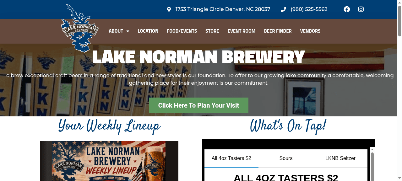 Lake Norman Brewery - Breweries & Wineries in Denver NC on Lake Norman