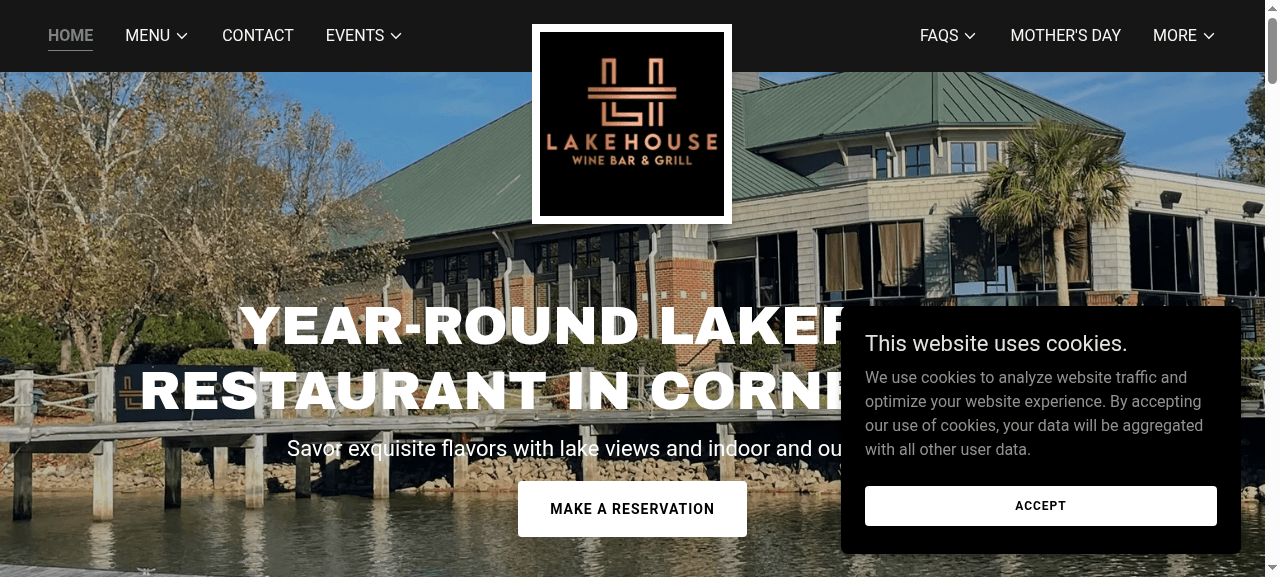 Lakehouse Wine Bar & Grill - Restaurants in Cornelius NC on Lake Norman