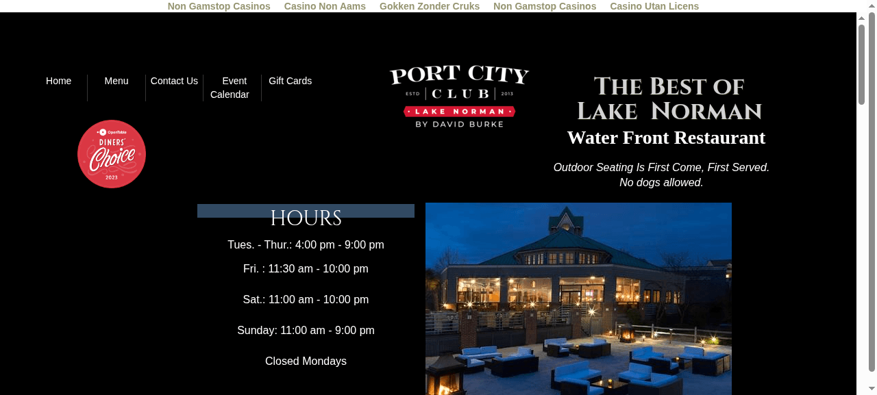 Port City Club by David Burke - Restaurants in Cornelius NC on Lake Norman