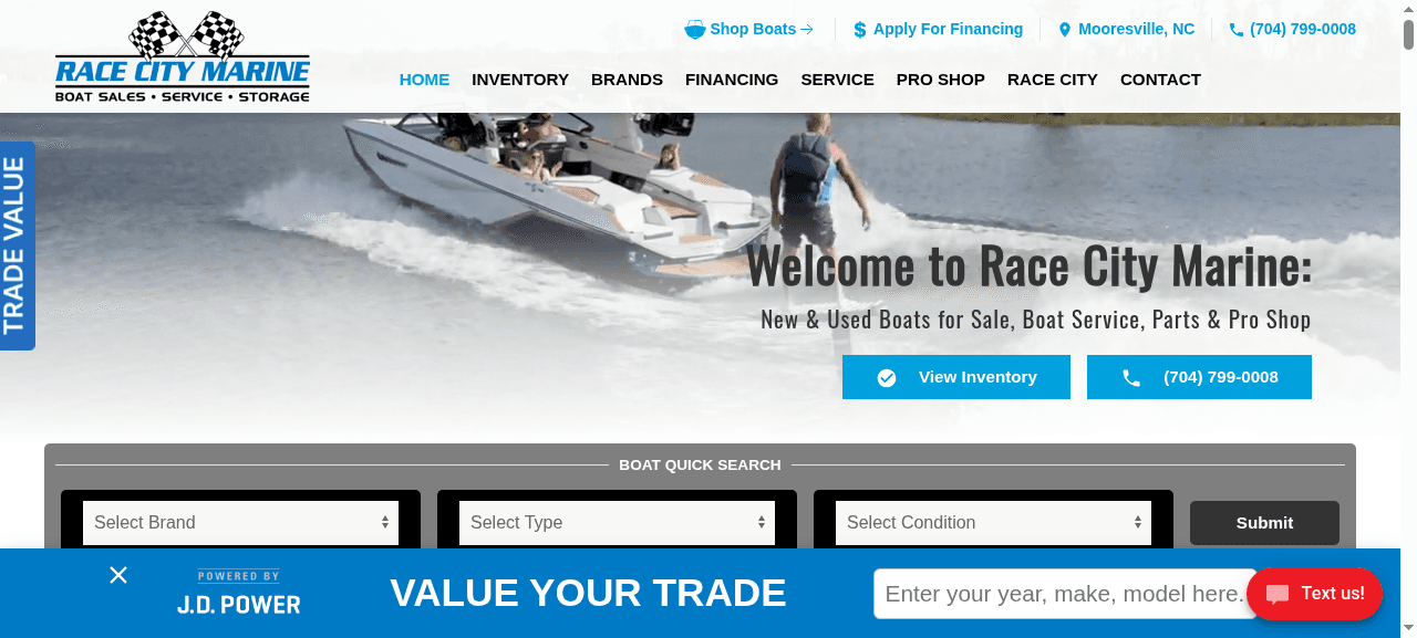 Race City Marine - Boat Dealers on Lake Norman NC